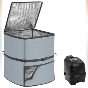 Hot Tub Spa Heater Pump Cover,14.1" D x 12.9" W x 18.9" H Waterproof 600D Oxf...